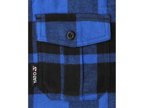YATO YT-78810 Kockás ing XXL-es méret kék