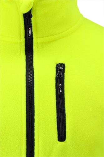 YATO YT-79390 Jól láthatsági magas nyakú polár pulóver ORIOLUS S. L