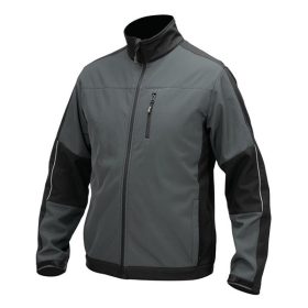  YATO YT-79544 Munkavédelmi softshell kabát szürke-fekete 2XL-es méret 3 zsebes