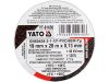 YATO YT-81656 Szigetelőszalag 19 x 0,13 mm x 20 m fehér