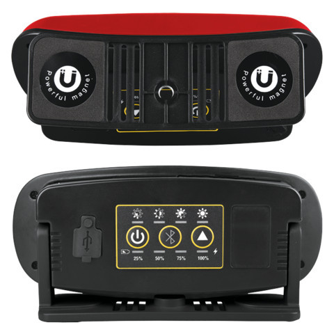 YATO YT-81808 Akkus LED reflektor hangszóróval 2000 lumen