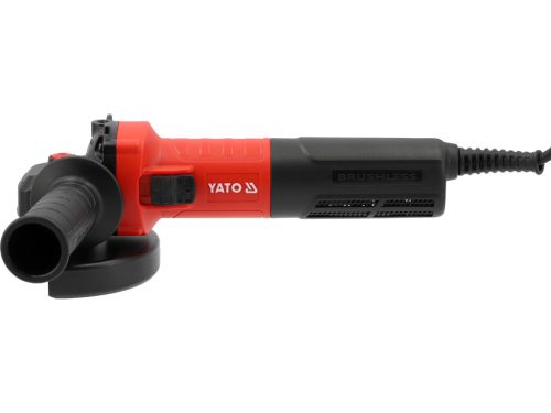 YATO YT-821014 1050W 125 mm sarokcsiszoló fordulatszámszabályzással és szénkefe nélküli motorral