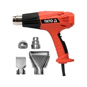   YATO YT-82294 Elektromos hőlégfúvó tartozékokkal 450 - 600 °C 2000 W
