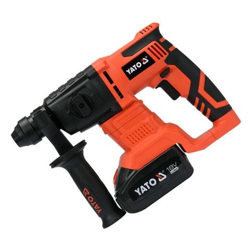 YATO YT-82770 Akkus fúrókalapács SDS-Plus 2,0 J 18 V Li-Ion (1 x 3,0 Ah akku + töltő)