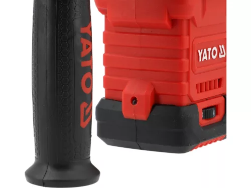 YATO YT-827724 Akkumulátoros fúrókalapács 18V 4Ah SDS Plus 2,4J szénkefe nélküli motor (2x akku + töltő)