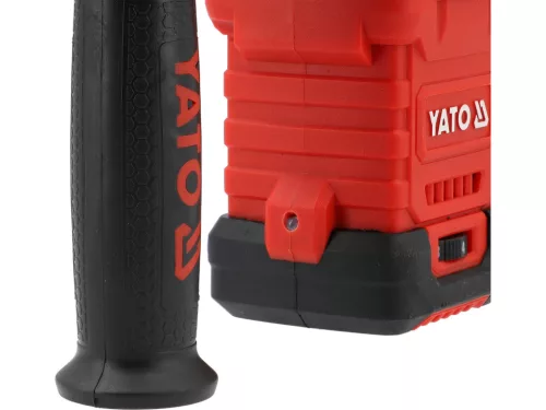 YATO YT-827726 Akkuulátoros fúrókalapács 18V SDS Plus 2,4J szénkefe nélküli motor (akku + töltő nélkül)