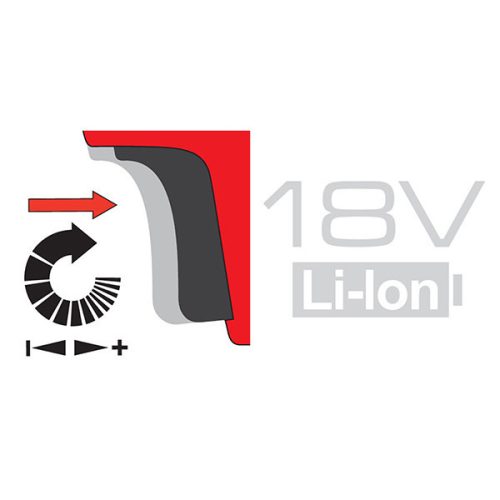 YATO YT-82791 Akkus ütvefúró-csavarozó 75 Nm szénkefe nélküli 18 V Li-Ion (2 x 3 Ah akku + töltő)