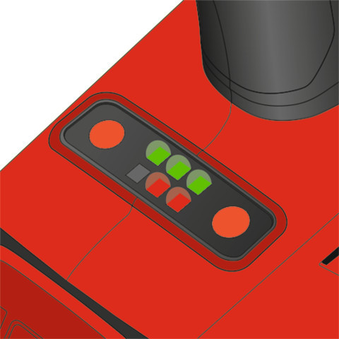 YATO YT-82798 Akkus ütvecsavarozó 1/4 Col 230 Nm szénkefe nélküli 18 V (1 x 4,0 Ah + töltő)
