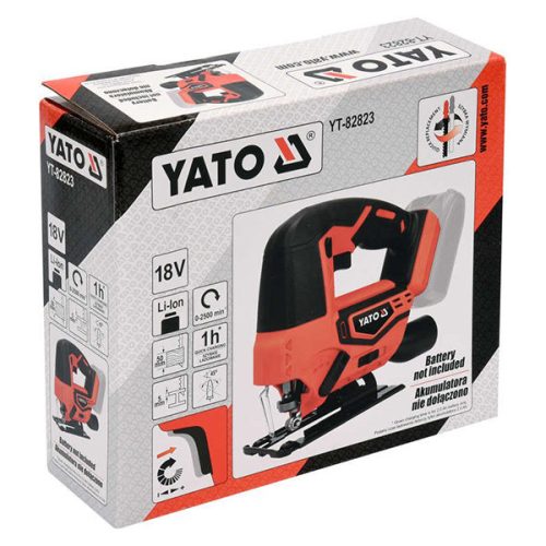 YATO YT-82823 Akkus dekopírfűrész 18 V Li-Ion (akku + töltő nélkül)