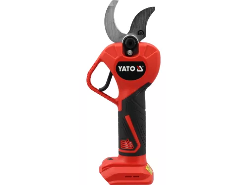 Yato YT-828383 Akkumulátoros metszőolló szénkefe nélküli motorral (akku + töltőnélkül)