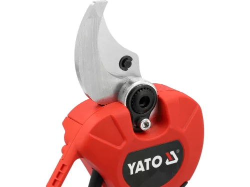 Yato YT-828383 Akkumulátoros metszőolló szénkefe nélküli motorral (akku + töltőnélkül)