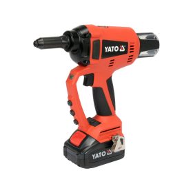   YATO YT-82955 Akkus popszegecshúzó 18 V 125 mm (1 x 3,0 Ah akksi + töltő)