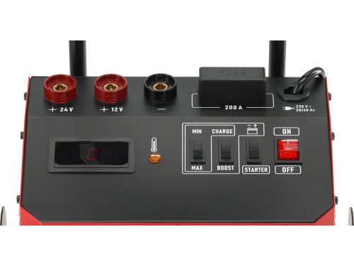 YATO YT-83063 Akkumulátor töltő és indító 12/24V 230V 20 - 400Ah