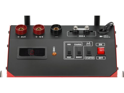 YATO YT-83063 Akkumulátor töltő és indító 12/24V 230V 20 - 400Ah