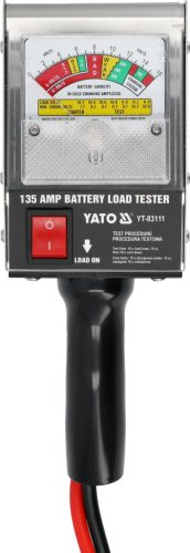 YATO YT-83111 Akkumulátor tesztelő 6 / 12 V