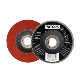   YATO YT-83293 Lamellás csiszolókorong döntött 125 x 22,2 mm / P60