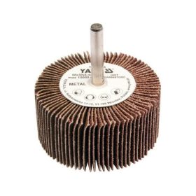   YATO YT-83363 Csapos lamellás, legyező csiszolókorong 60 x 30 x 6 mm / P80