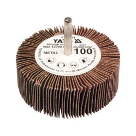   YATO YT-83375 Csapos lamellás, legyező csiszolókorong 80 x 30 x 6 mm / P120