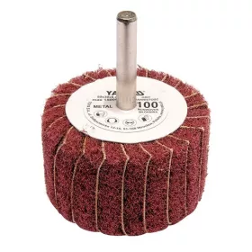   YATO YT-83392 Csapos lamellás, legyező csiszolókorong 50 x 30 x 6 mm / P150