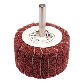   YATO YT-83393 Csapos lamellás, legyező csiszolókorong 50 x 30 x 6 mm / P200