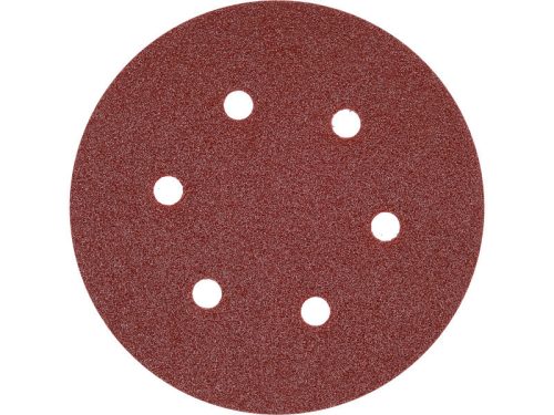 YATO YT-834582 Tépőzáras fíbertárcsa 150 mm / P60 6 lyukas (50 db/cs)