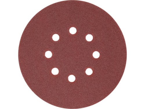 YATO YT-834595 Tépőzáras fíbertárcsa 150 mm / P120 8 lyukas (50 db/cs)