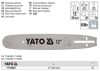 YATO YT-84928 Láncfűrész láncvezető 12 Col 0,325 Col 1,5 mm