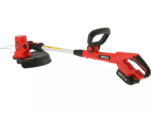 YATO YT-85019 Akkus fűnyíró szénkefe nélküli motorral 18V 1 x 2Ah akkumulátorral és töltővel