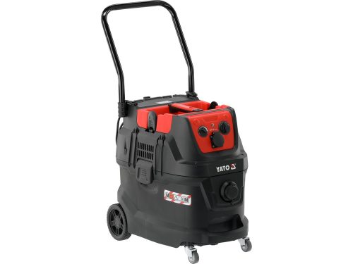 YATO YT-85717 Ipari porszívó automata öntisztító (szűrőrázó) funkcióval 1600W 4in1 (száraz, nedves, porzsákos és porzsák nélküli üzemmód) vakolathoz és gitthez