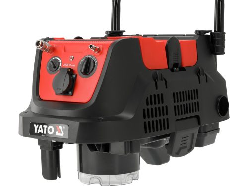 YATO YT-85718 Ipari porszívó automata öntisztító (szűrőrázó) funkcióval 1600W 4in1 (száraz, nedves, porzsákos és porzsák nélküli üzemmód) karosszéria és fényező műhelyeknek
