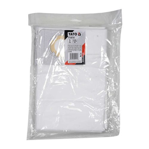 YATO YT-85735 Szintetikus porzsák 20 liter YT-85700 porszívóhoz (3 db/cs)