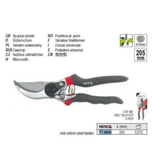 YATO YT-8800 Metszőolló 205 mm (15 mm átmérőig)