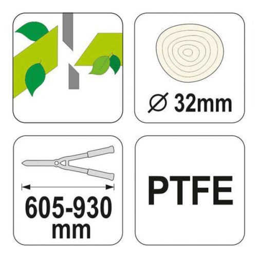 YATO YT-8839 Ágvágó teleszkópos nyéllel 650-900mm
