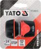 YATO YT-89013 3/4 colos gyorscsatlakozó stop funkcióval