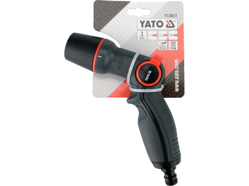 YATO YT-89511 3 funkciós műanyag öntözőpisztoly