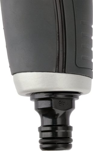 YATO YT-89513 3 funkciós alumínium / rozsdamentes acél öntözőpisztoly, műanyag markolattal