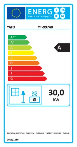 YATO YT-99740 Gázolajos hőlégbefúvó 30 kW görgős