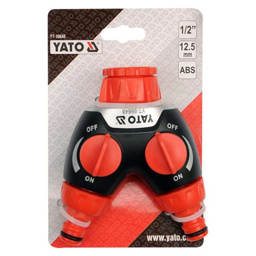 YATO YT-99848 Csapcsatlakozó 2 utas belsőmenetes 3/4 Col-1 Col