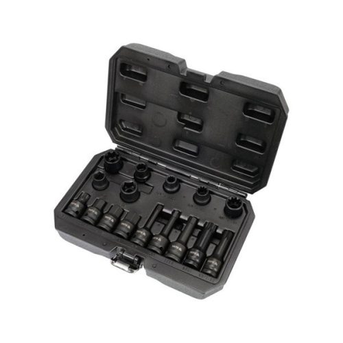 YATO YT-06811 Féknyereg szerelő gépi dugókulcs készlet 16 részes 1/2 Col CrMo
