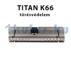 Titan k5 biztonsági zárbetét zártörés elleni védelemmel ellátva